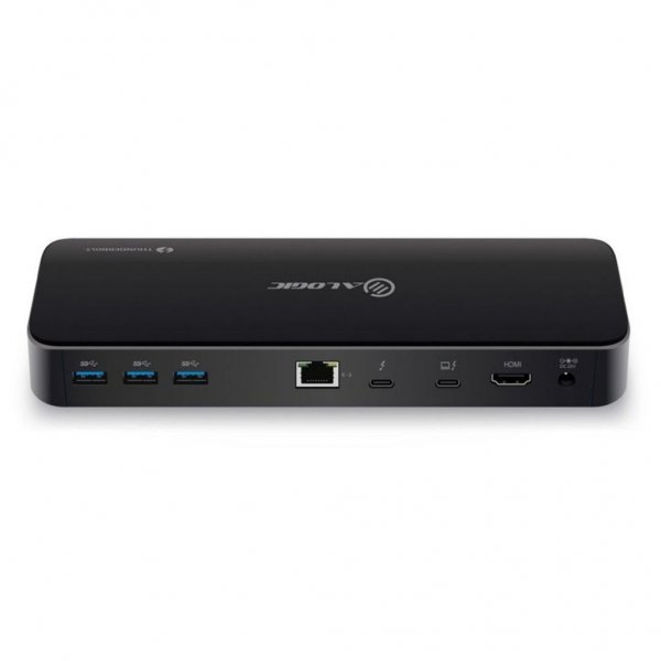 ALOGIC Telakointiasema ThunderBolt 3 Dual Display 4K ja virransyöttö