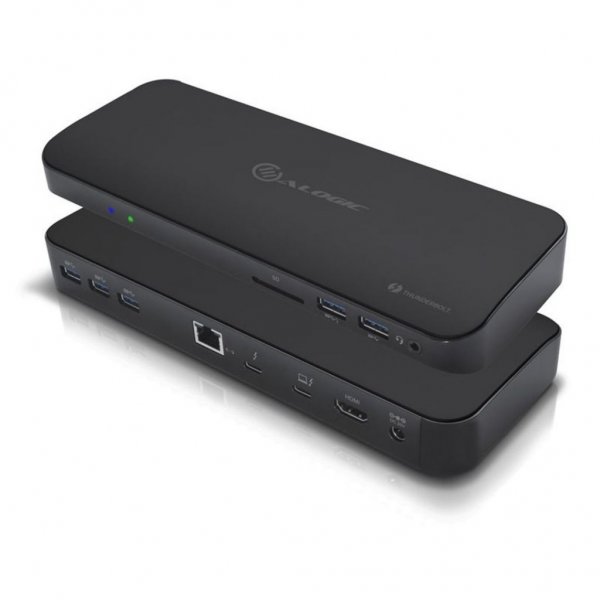 ALOGIC Telakointiasema ThunderBolt 3 Dual Display 4K ja virransyöttö