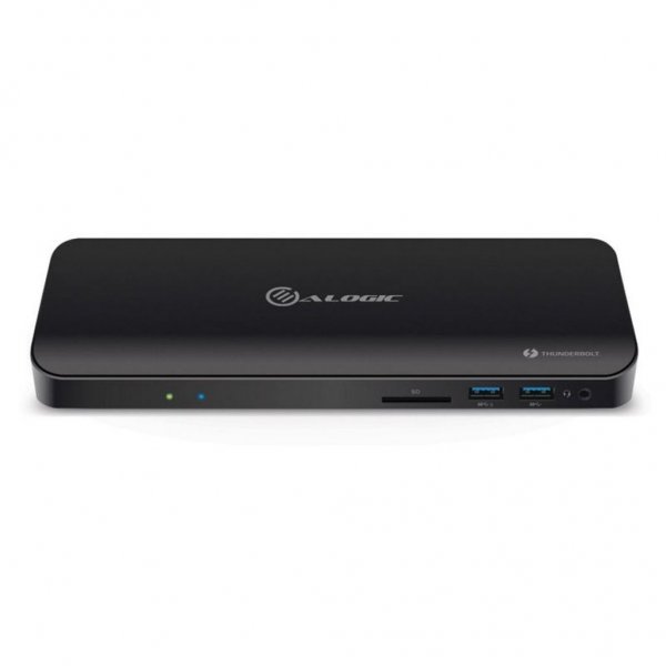 ALOGIC Telakointiasema ThunderBolt 3 Dual Display 4K ja virransyöttö