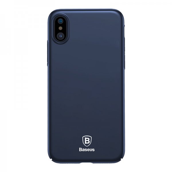 Baseus iPhone X/Xs -kuori Thin Case, sininen