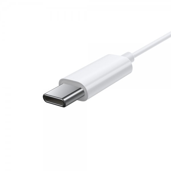 Baseus Langalliset Kuulokkeet Encok C17 USB-C Valkoinen