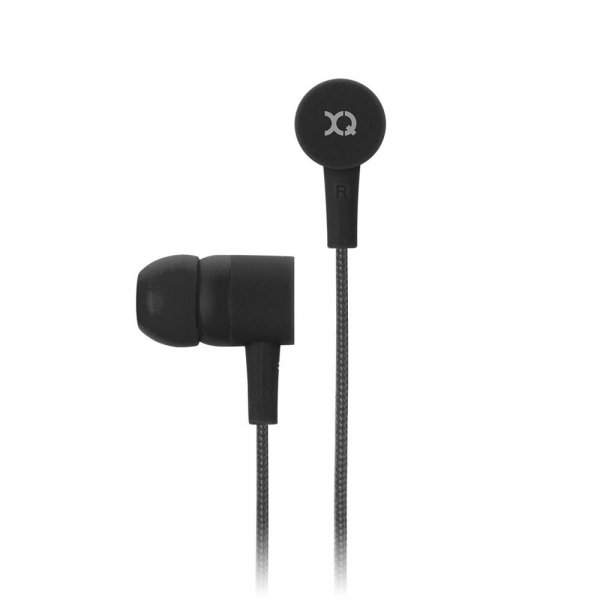 Xqisit langalliset nappikuulokkeet iE H20 3,5 mm, musta