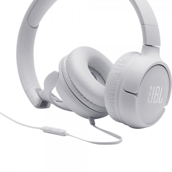 JBL langalliset Tune 500 -kuulokkeet, valkoinen
