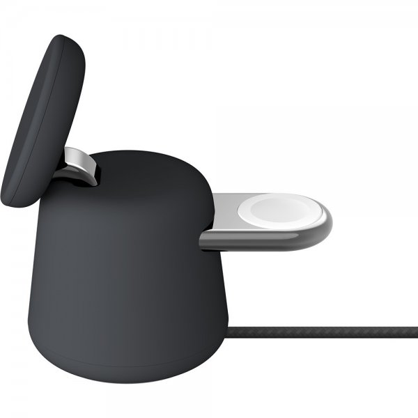 Belkin langaton laturi BoostCharge Pro 2-in-1 MagSafe 15W Charcoal