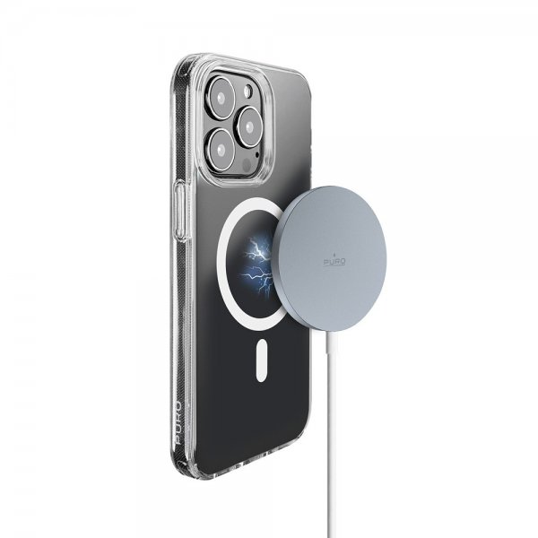 Puro Langaton Laturi Magneettinen USB-C Latauskaapeli MagSafe Sininen