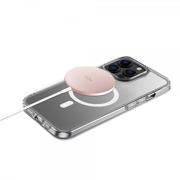 Puro Langaton Laturi Magneettinen USB-C Latauskaapeli MagSafe Pinkki