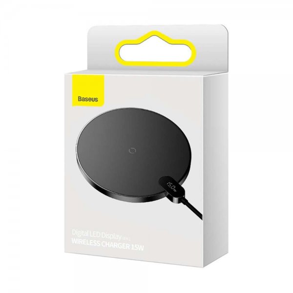 Baseus Langaton Laturi Wireless Charger 15W Musta