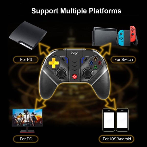 Ipega Langaton Peliohjain PC:lle/Nintendo Switchille