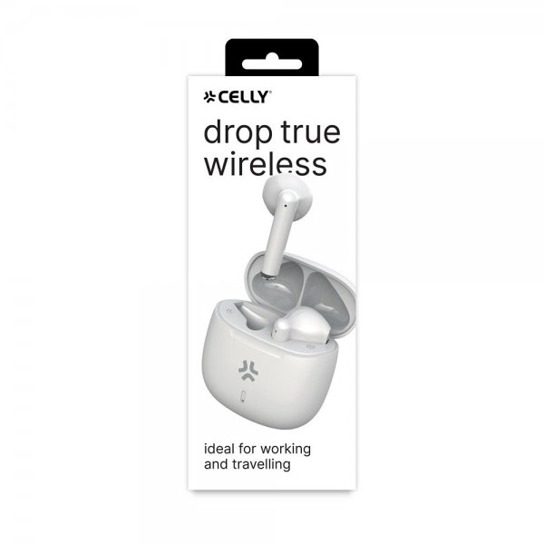 Celly Langattomat Kuulokkeet BUZ2 True Wireless Valkoinen