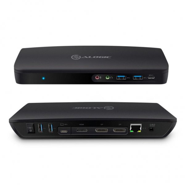 ALOGIC USB-C ja USB 3.0 kolmoisnäyttötelakka 4K & virransyöttö 80W