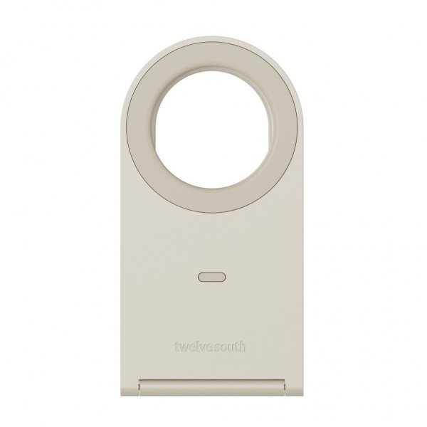 Twelve South Curve Nano MagSafe-mobiiliteline, hiekanvärinen