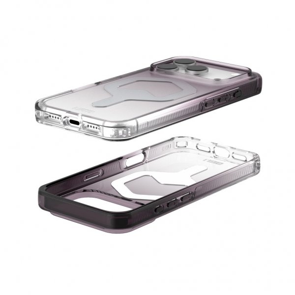 Urban Armor Gear (UAG) iPhone 17 Pro -suojakuori Plyo MagSafe Black/Clear Ombré