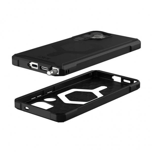 Urban Armor Gear (UAG) Samsung Galaxy S25 Ultra Kuori Essential Armor MagSafe Musta
