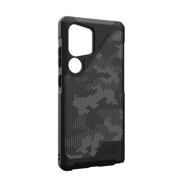 Urban Armor Gear (UAG) Samsung Galaxy S25 Ultra Kuori Metropolis LT MagSafe Micro Hex Camo Graphite