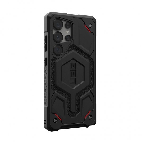 Urban Armor Gear (UAG) Samsung Galaxy S25 Ultra Kuori Monarch Pro Kevlar MagSafe Musta