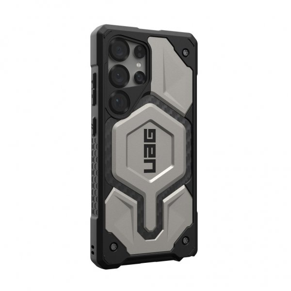 Urban Armor Gear (UAG) Samsung Galaxy S25 Ultra Kuori Monarch Pro MagSafe Titanium
