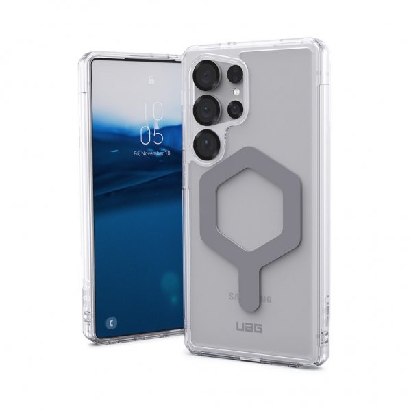 Urban Armor Gear (UAG) Samsung Galaxy S25 Ultra Kuori Plyo Pro MagSafe Ice/Silver