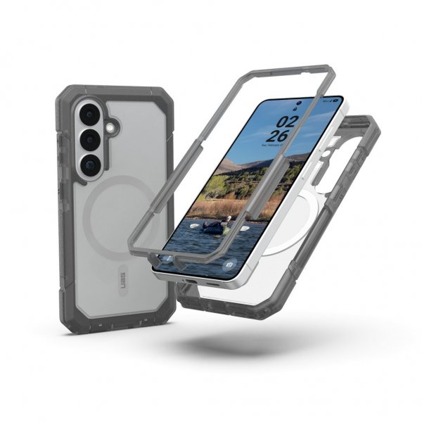 Urban Armor Gear (UAG) Samsung Galaxy S26 -suojakuori Trooper MagSafe Clear/Ash