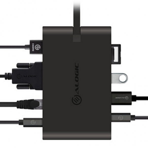 ALOGIC USB-C Travel Dock Pro 7 porttia ja 100 W PD