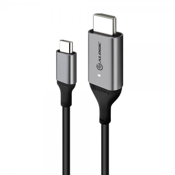 ALOGIC Ultra USB-C–HDMI-kaapeli 4K @60Hz 2 metriä