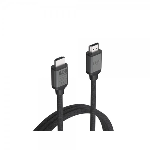 LINQ by Elements Ultra HDMI -kaapeli 48Gbps/8K/60Hz 2m