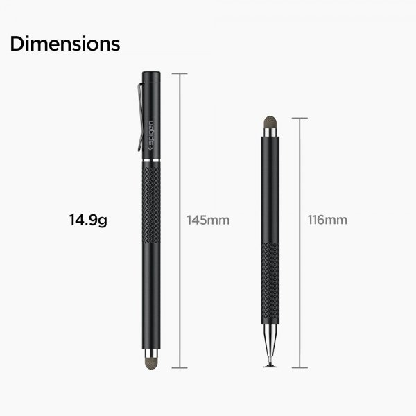 Spigen Universal Stylus-kynä Musta