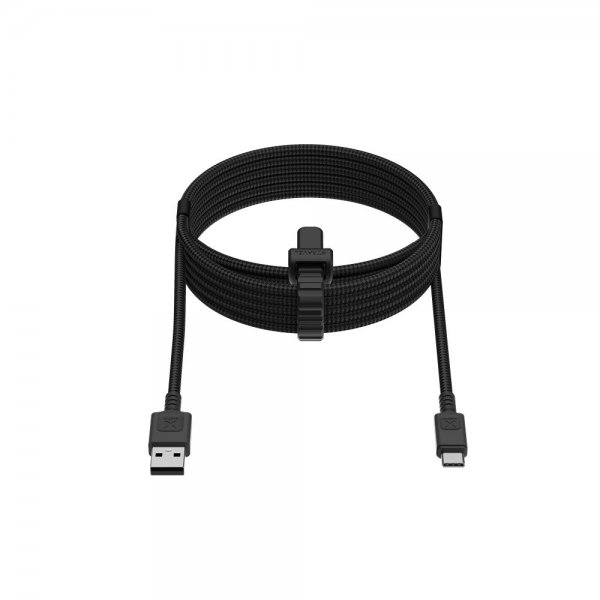 Xtorm USB-A–USB-C-kaapeli Next Gen 60W 3m musta