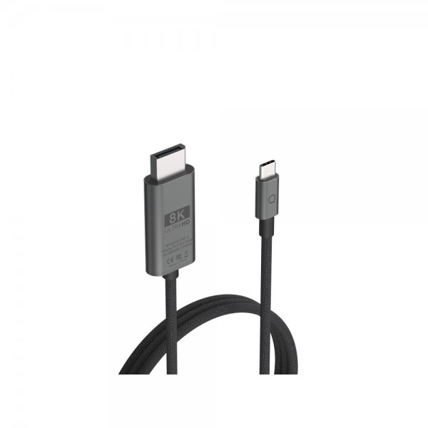 LINQ by Elements USB-C – DisplayPort 8K/60 Hz -kaapeli, 2 m