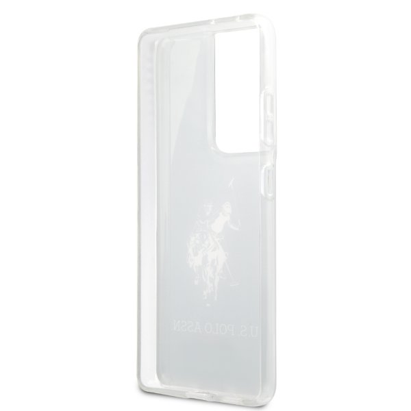 U.S. Polo Samsung Galaxy S21 Ultra -suojakuori logolla, musta
