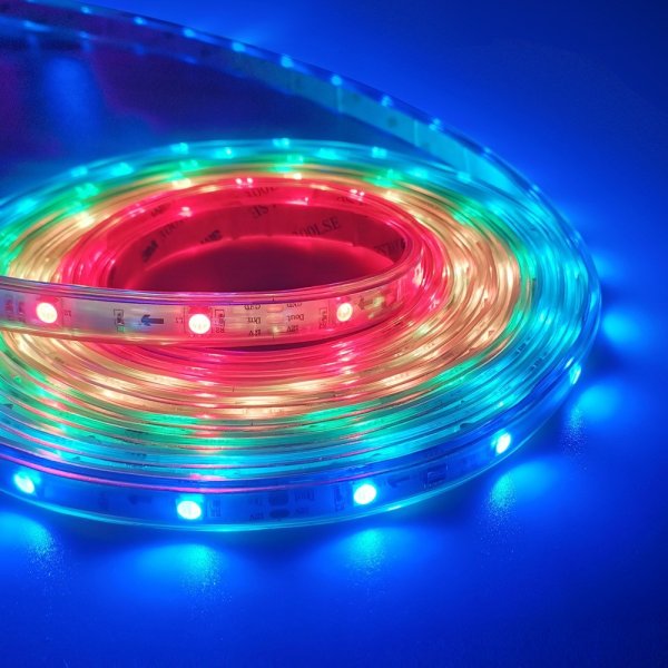 Deltaco Smart Home Ulkokäyttöön LED-valonauha RGB IP65 2x5m