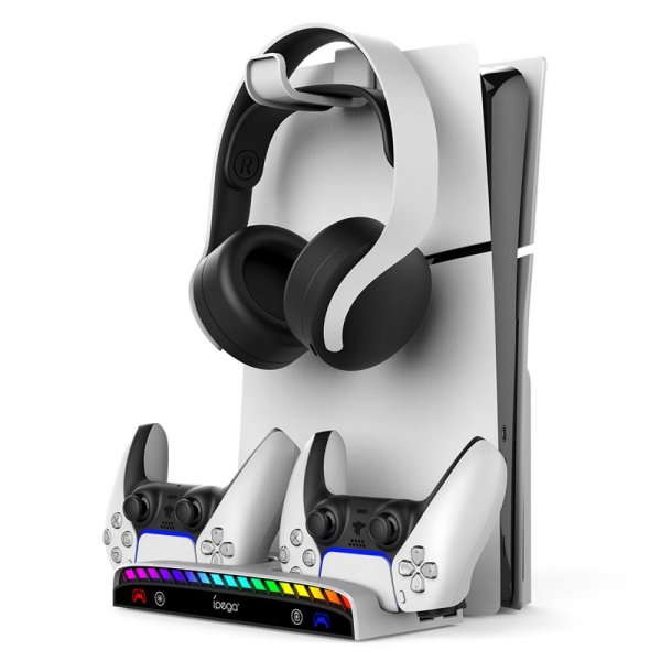 Ipega Seinään Kiinnitettävä Telakointiasema PS5/PS5 Slim RGB