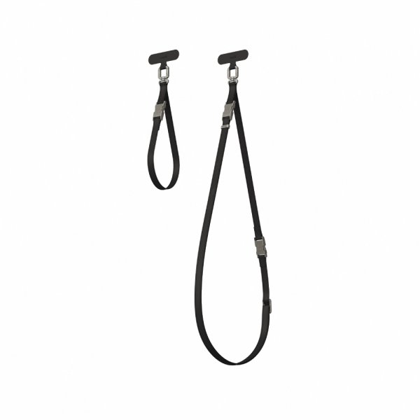 Moshi 2-in-1 ranne- ja runkohihna Midnight Black