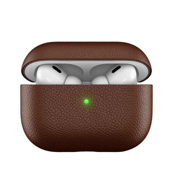 KeyBudz AirPods Pro 2 -kuori, Artisan Series, ruskea