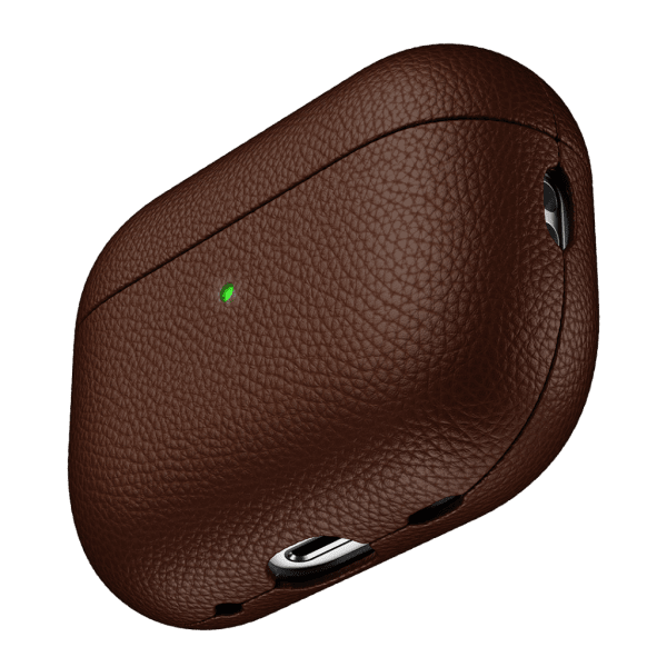 KeyBudz AirPods Pro 2 -kuori, Artisan Series, ruskea