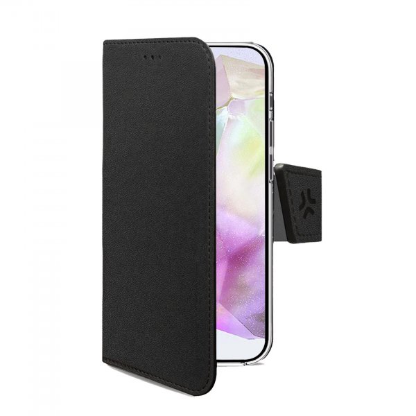 Celly Samsung Galaxy A33/A34 Fodral Wally Wallet Case Svart