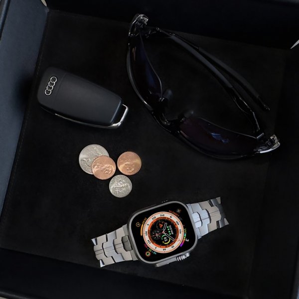 Just Mobile Apple Watch Ultra 49 mm ranneke titaani