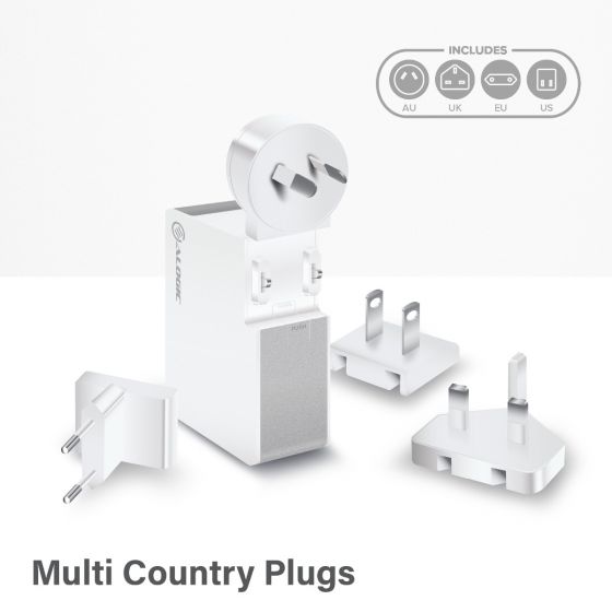 ALOGIC USB-C-seinälaturi 60W Travel Edition