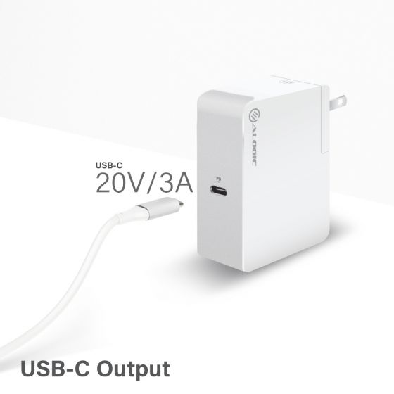 ALOGIC USB-C-seinälaturi 60W Travel Edition