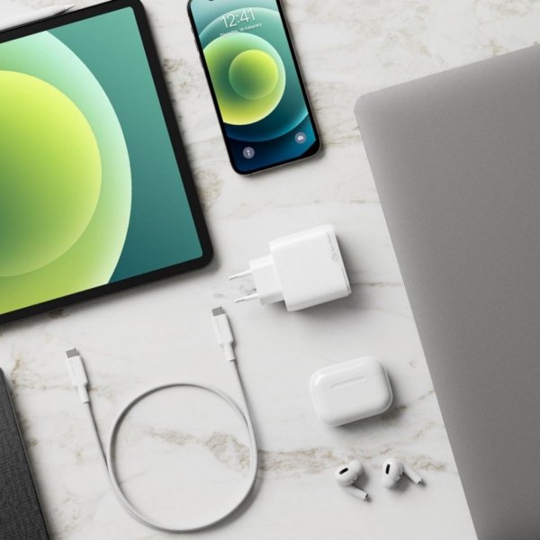 ALOGIC Rapid Power 65W GaN laturi sis. 2m USB-C latauskaapelin