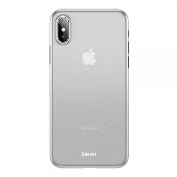 Baseus iPhone Xs Max -suojakuori, Wing Case, valkoinen