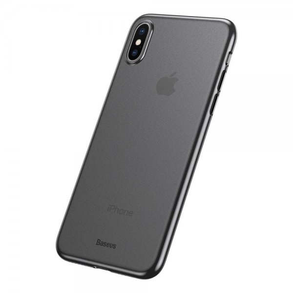 Baseus iPhone Xs Max -suojakuori Wing Case, musta