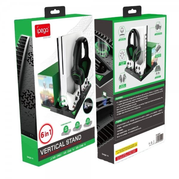Ipega Xbox One 6-in-1 monitoimitelakka tuulettimella