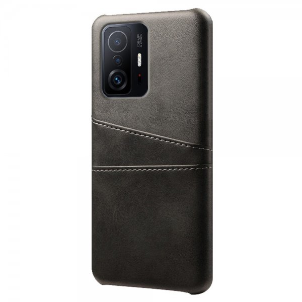 Xiaomi 11T/11T Pro Kotelo kahdella korttipaikalla Musta