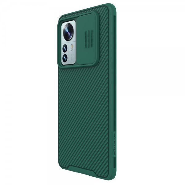 Nillkin Xiaomi 12 Pro Suojakuori CamShield Vihreä