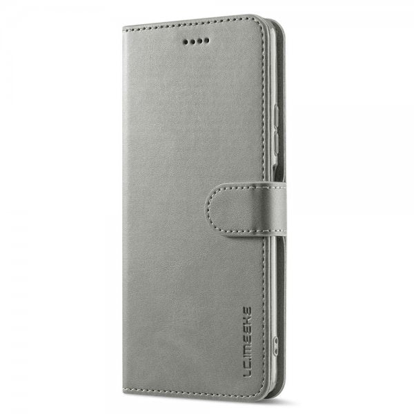 Lc.Imeeke Xiaomi 12T/12T Pro Kotelo Korttipaikalla Jalustatoiminto Harmaa