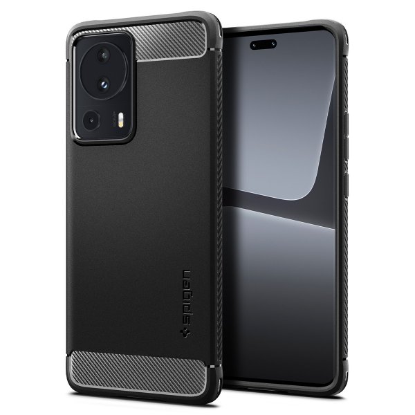 Spigen Xiaomi 13 Lite -suojakuori Rugged Armor Matte Black