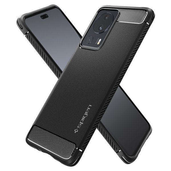 Spigen Xiaomi 13 Lite -suojakuori Rugged Armor Matte Black