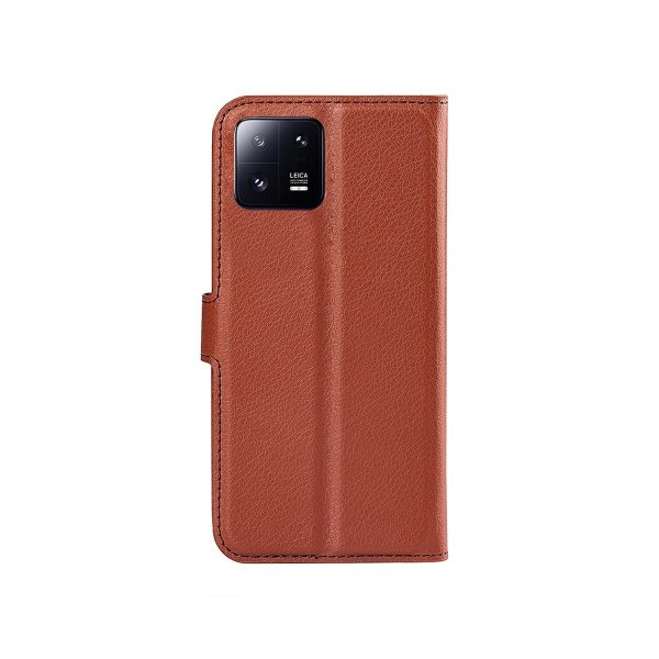 Xiaomi 13 Pro Kotelo Jalustalla Ruskea