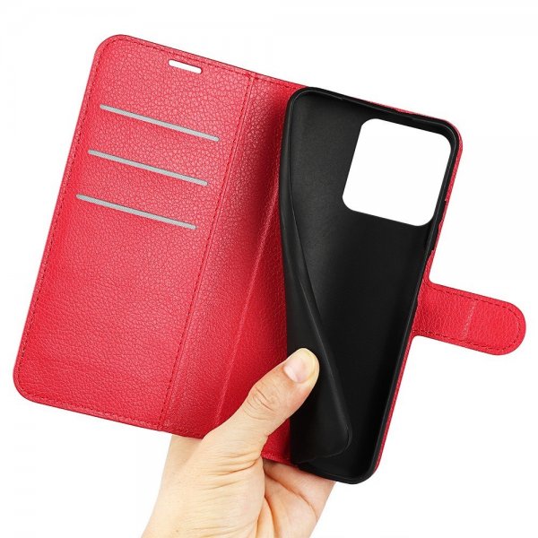 Xiaomi 13 Pro Suojakuori Litsi Punainen