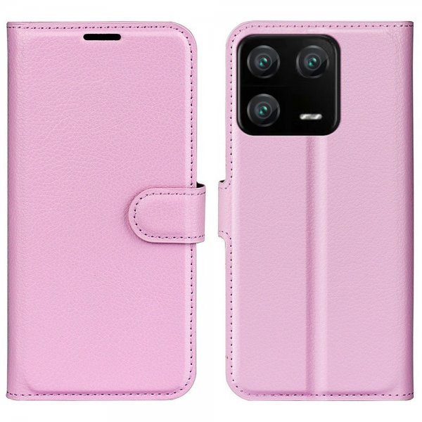 Xiaomi 13 Pro Litsi Suojakuori Vaaleanpunainen
